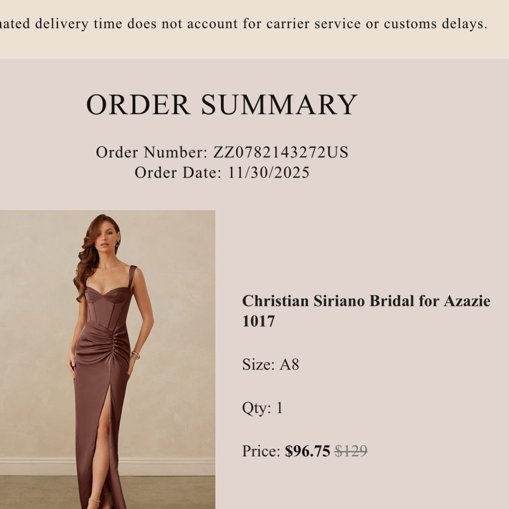Plum Dress